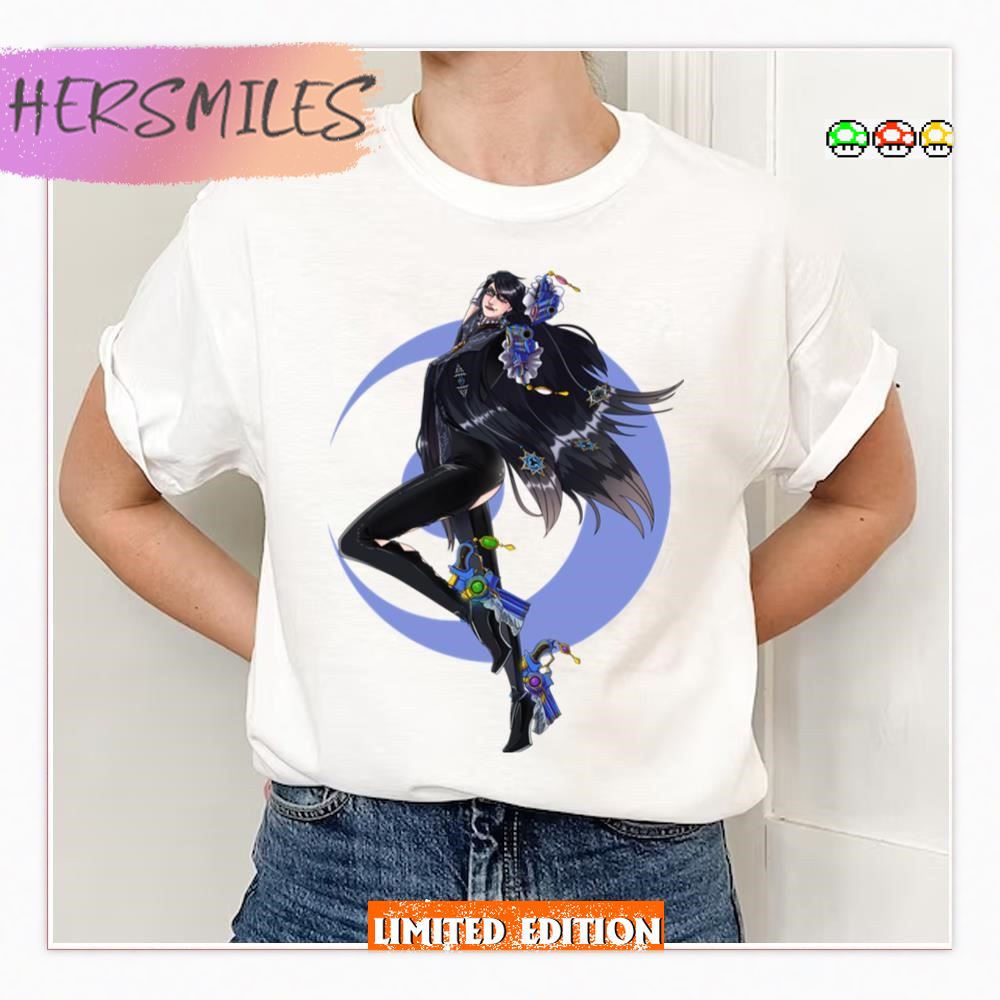 Purple Design Bayonetta 2  T-Shirt