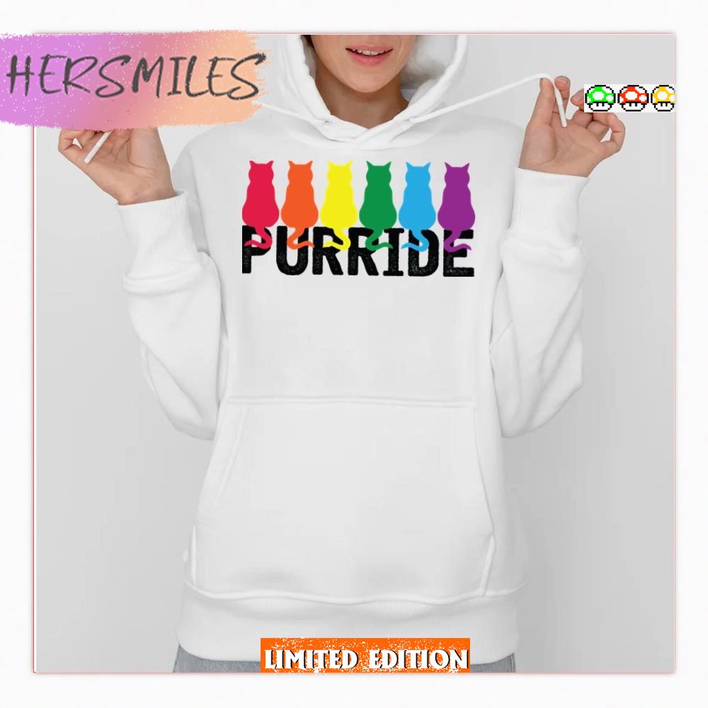 Purride Month Lgbtq Pride Flag  T-shirt