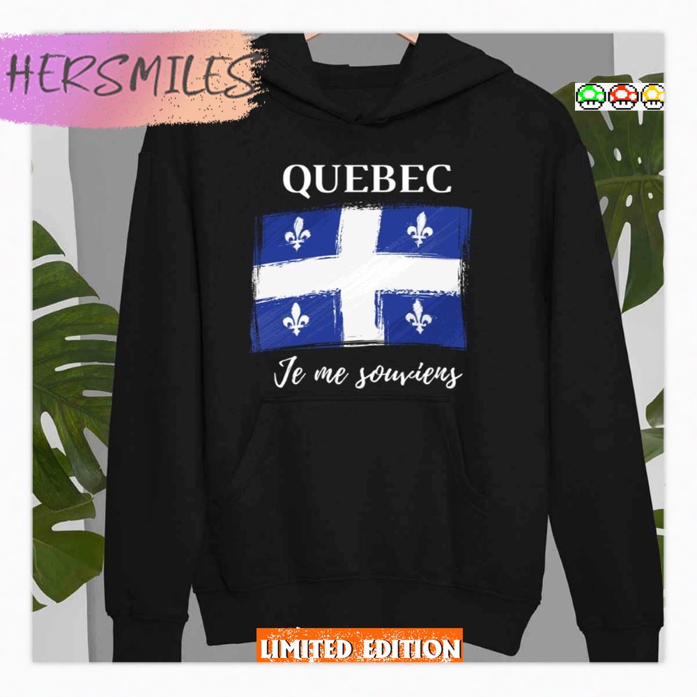 Quebec Je Me Souviens T-shirt