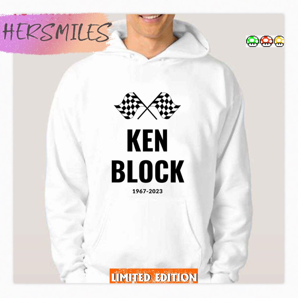 Racing Flag Ken Block T-shirt