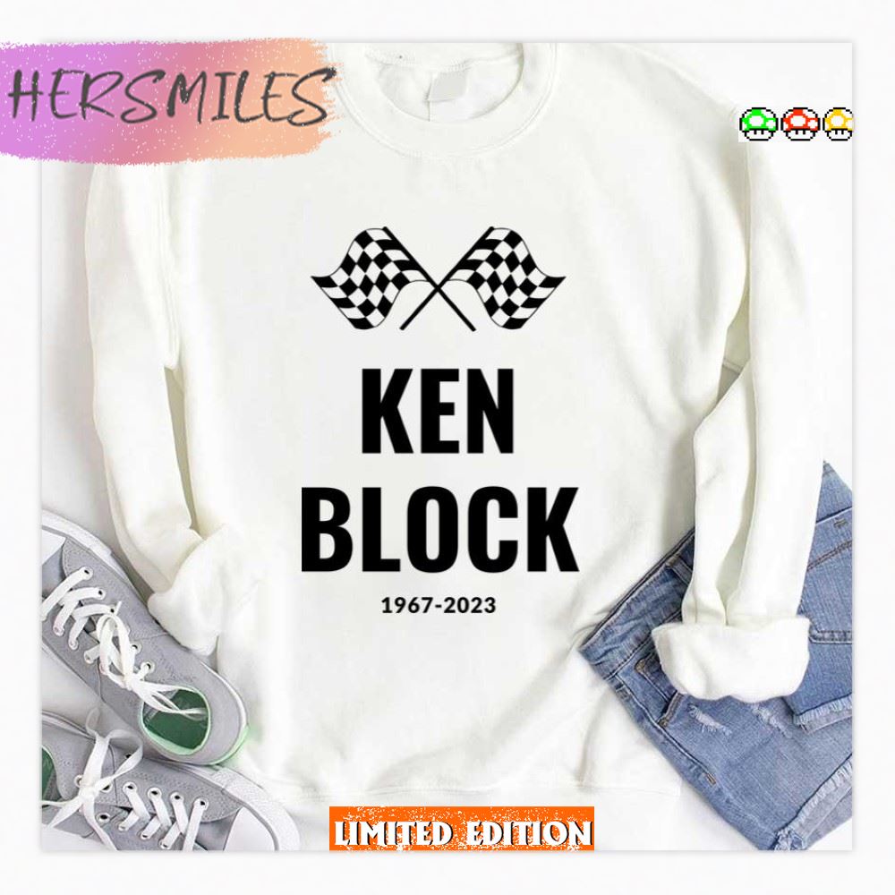 Racing Flag Ken Block T-shirt