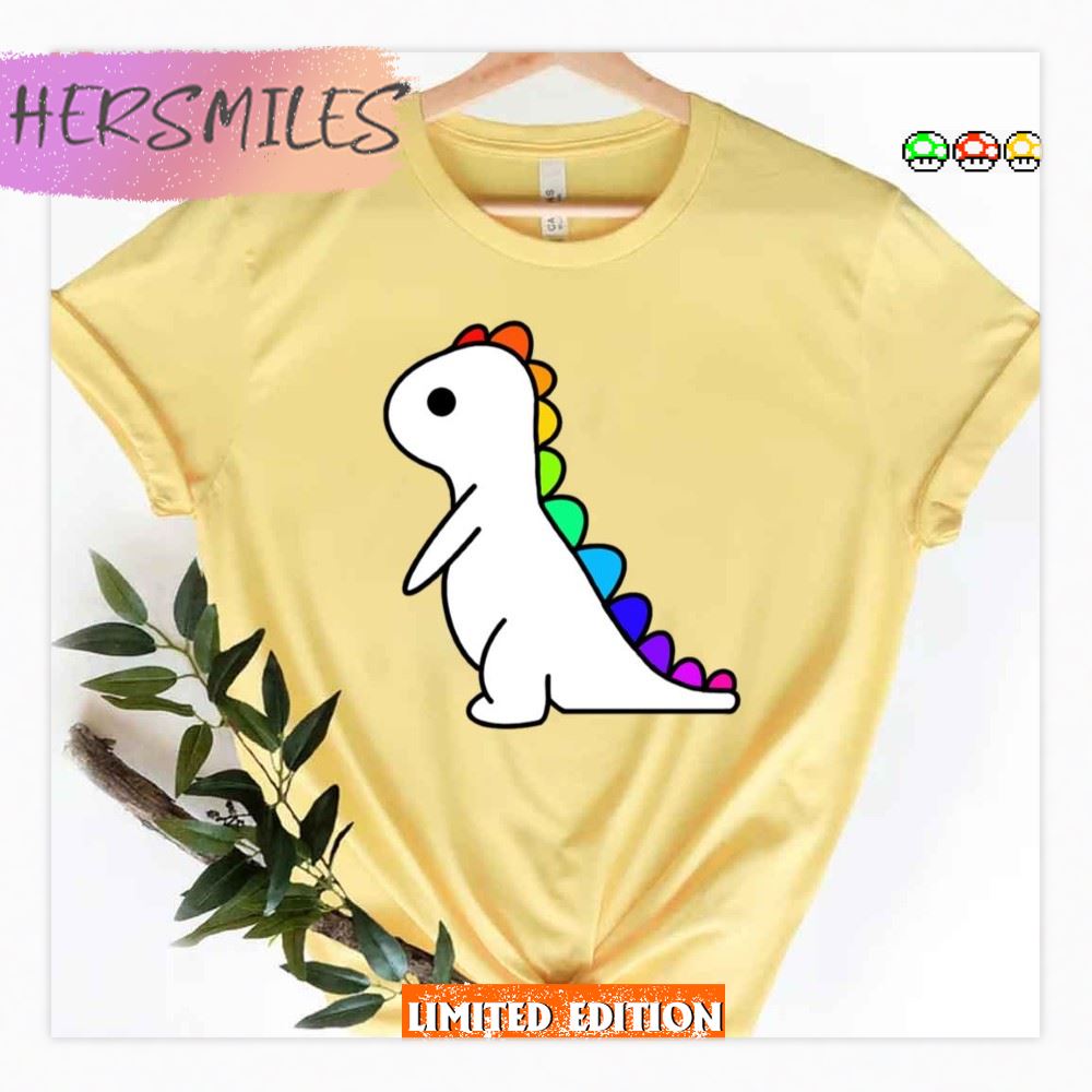 Rainbow Pride Lgbtq Dino T-shirt