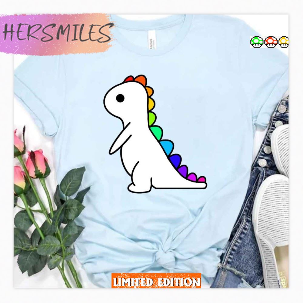 Rainbow Pride Lgbtq Dino T-shirt