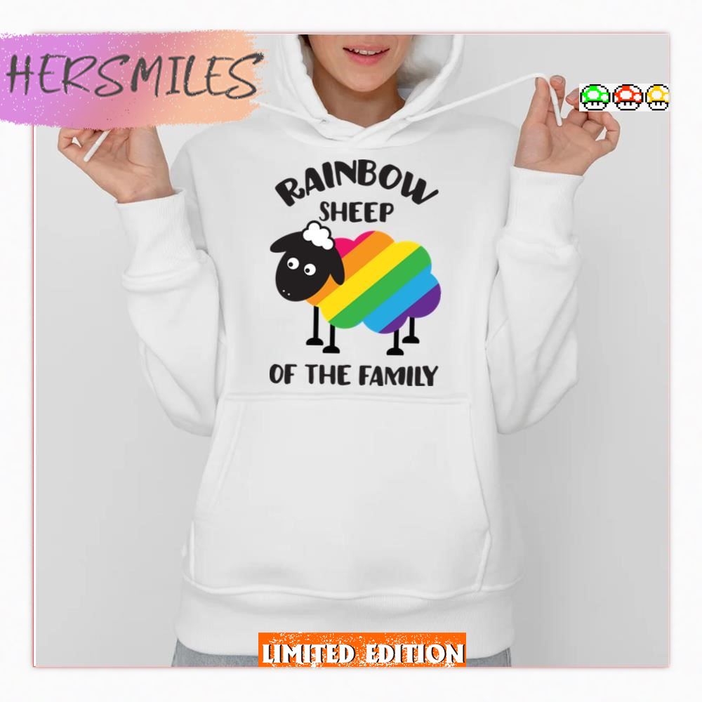 Rainbow Sheep Of The Family Lgbt Pride  T-shirt