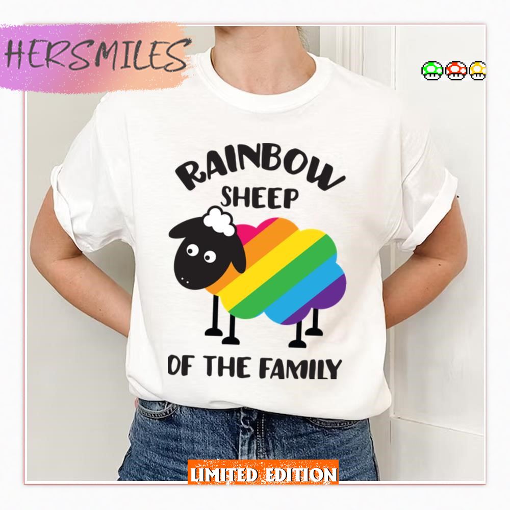 Rainbow Sheep Of The Family Lgbt Pride T-shirt Rainbow Sheep Of The Family Lgbt Pride T-shirt