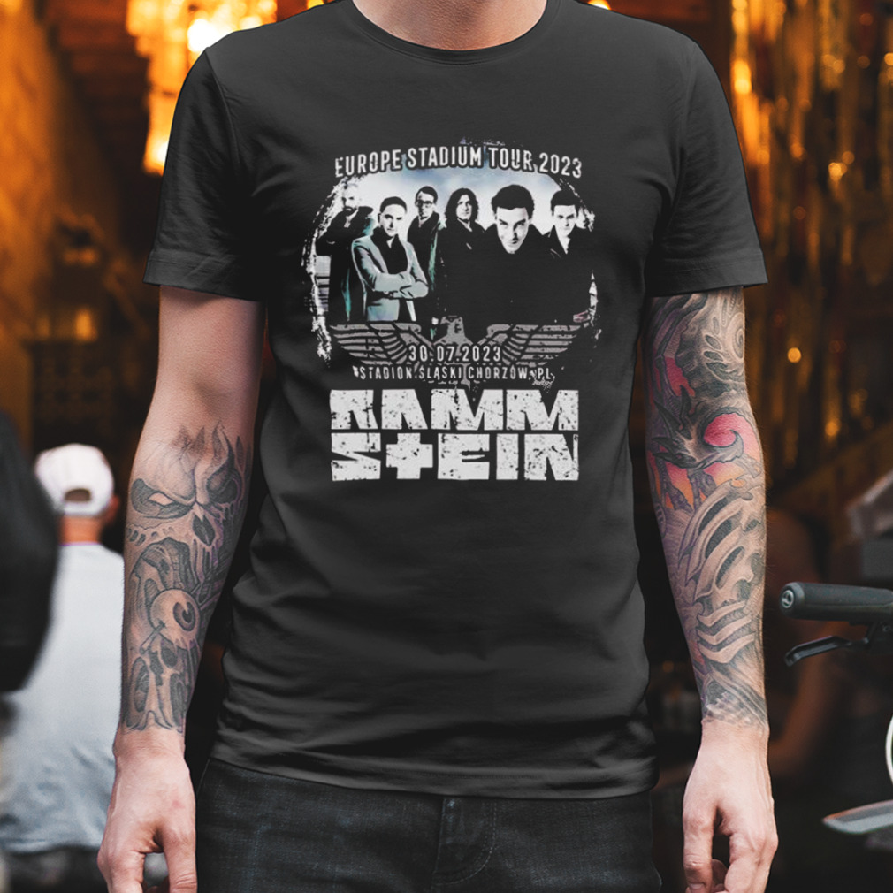 Rammstein Europe Tour 2023 30-07-2023 Stadion Slaski Chorzow Pl Shirt