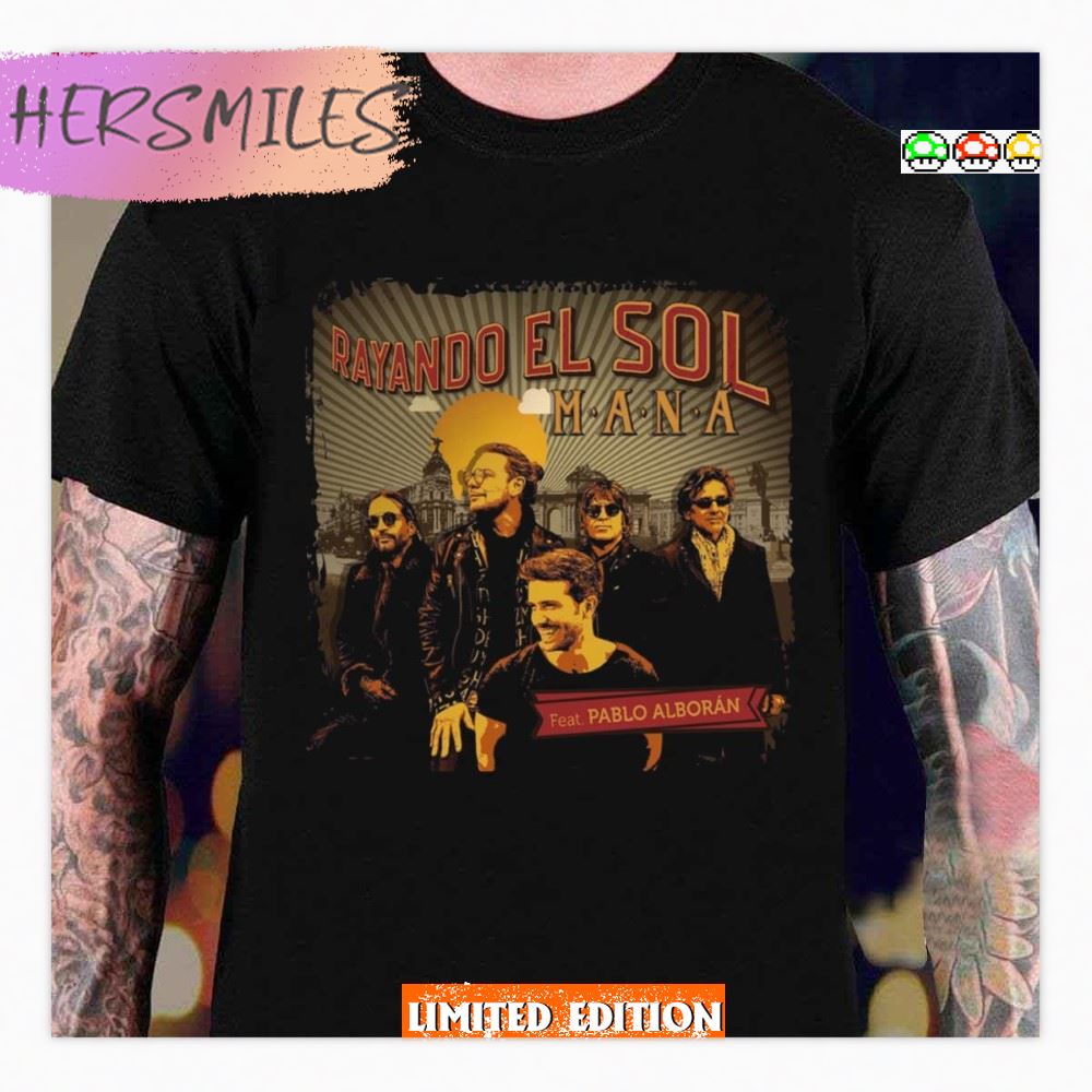 Rayando El Sol Mana Tour 2019  T-Shirt
