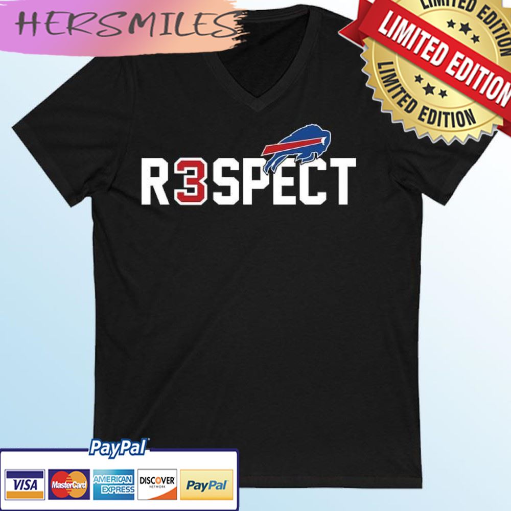 Respect Damar Hamlin Buffalo Bills T-shirt
