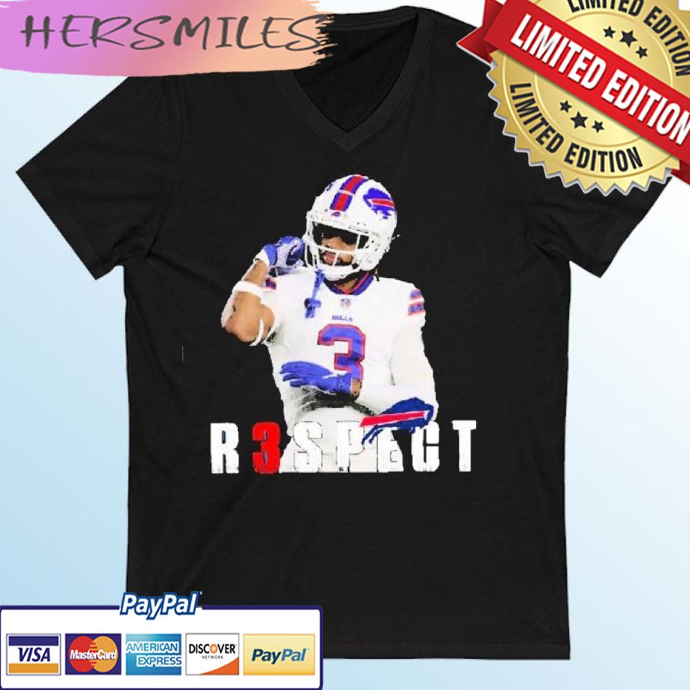 Respect Damar Pray For Damar Hamlin Buffalo Bills T-shirt