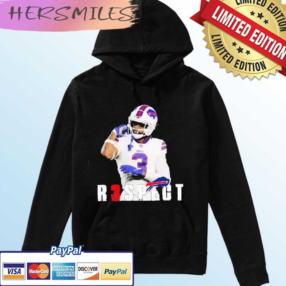 Respect Damar Pray For Damar Hamlin Buffalo Bills T-shirt