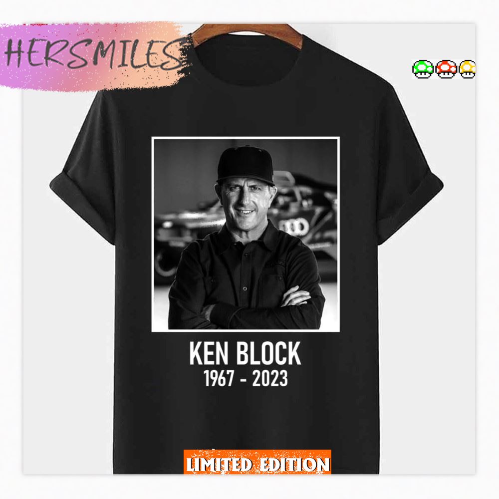 Rest In Peace Ken Block 1967-2023 Graphic T-shirt