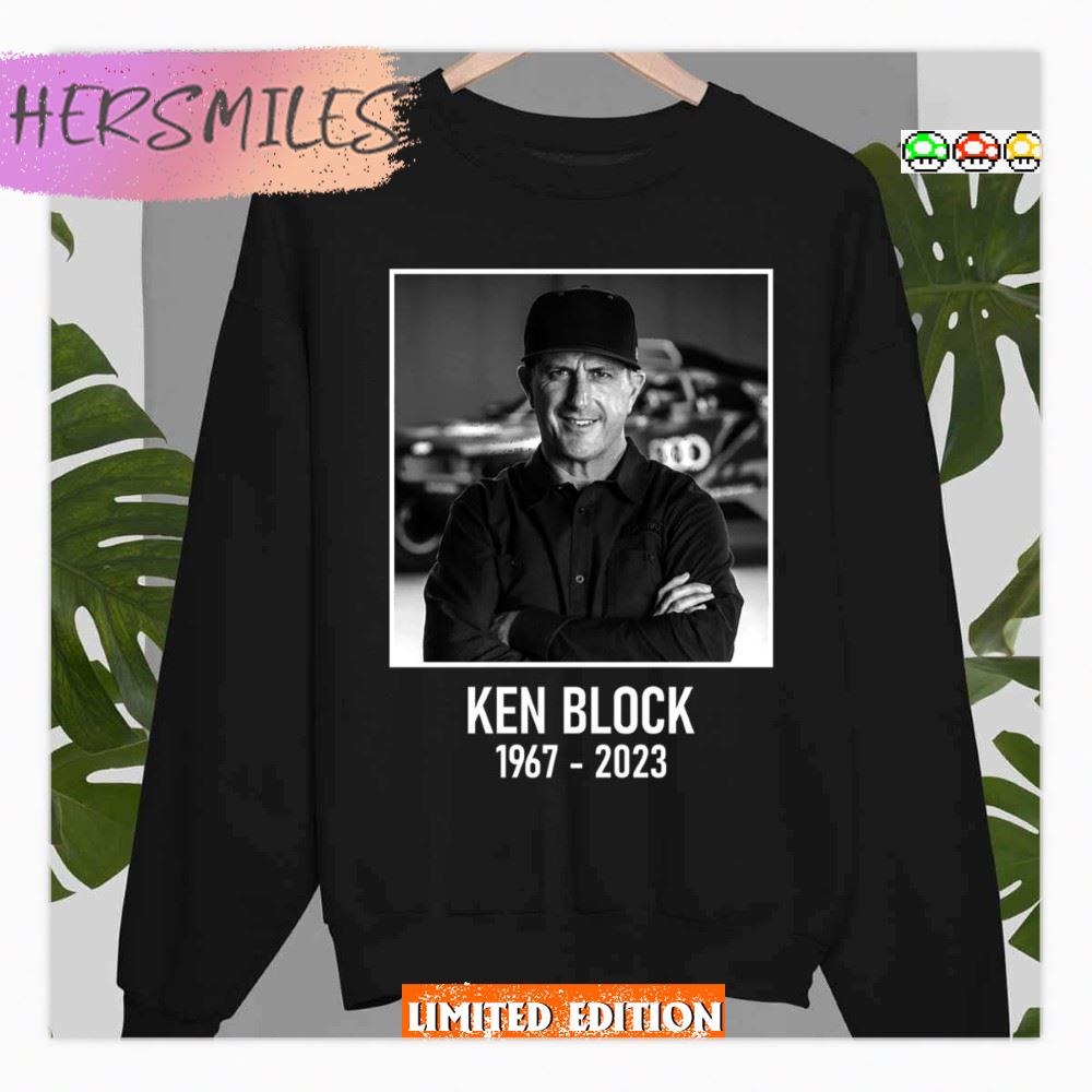 Rest In Peace Ken Block 1967-2023 Graphic T-shirt Rest In Peace Ken Block 1967-2023 Graphic T-shirt