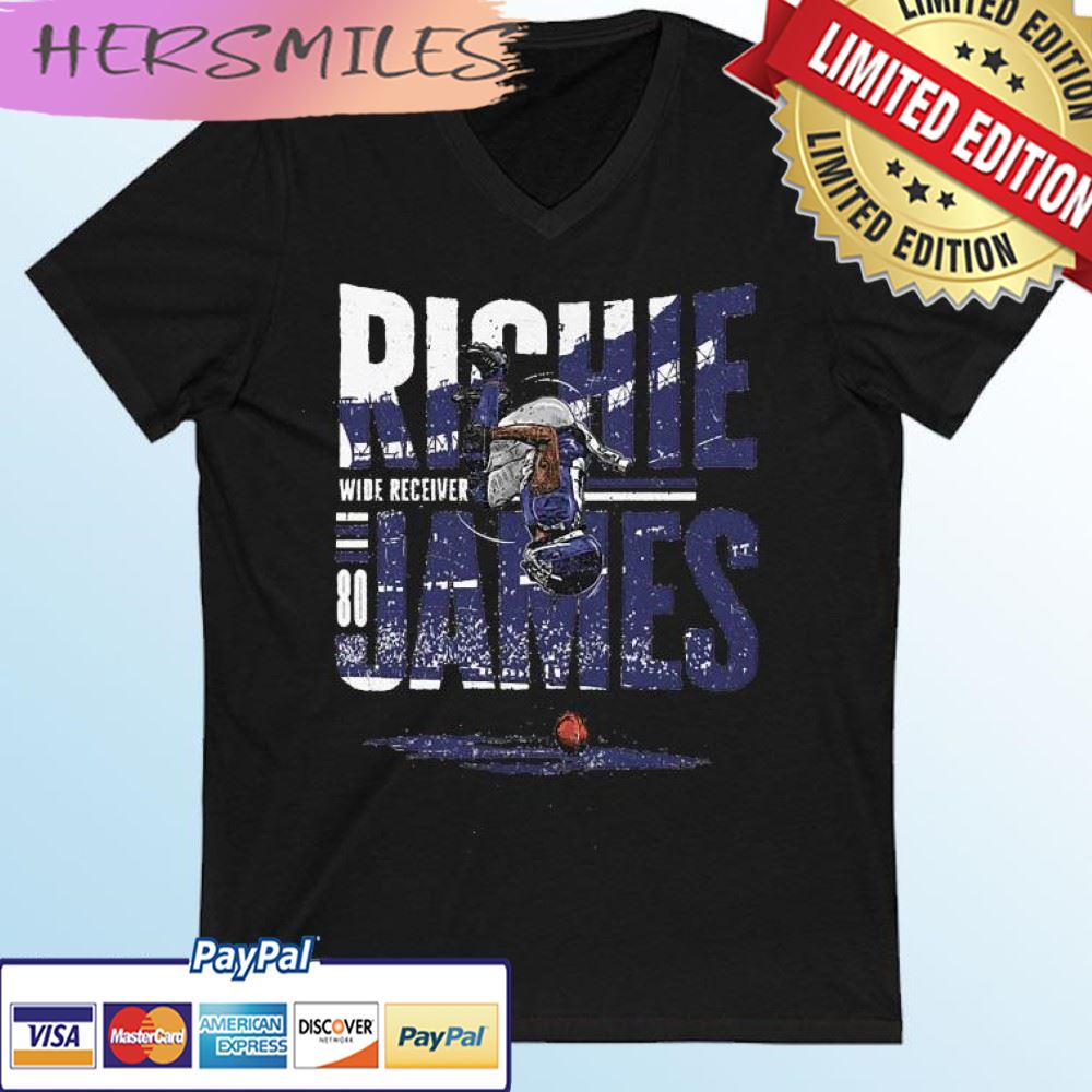Richie James New York Giants Flip T-shirt