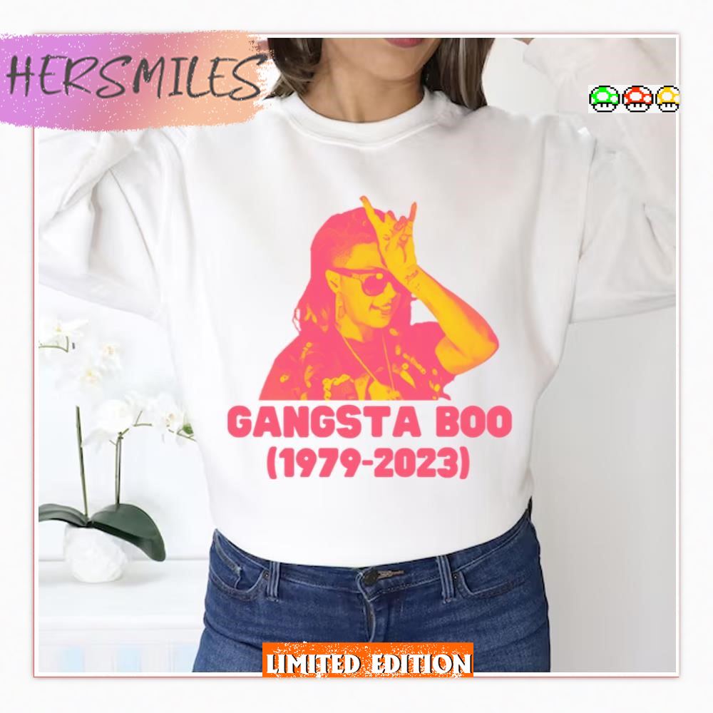 Rip Gangsta Boo Funny 1979 2023 T-shirt