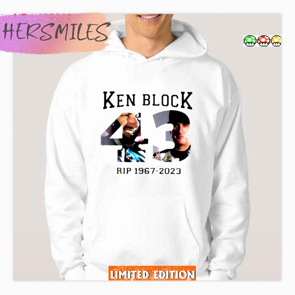 Rip Ken Block 1967 2023 Thank You For The Memories Graphic T-shirt