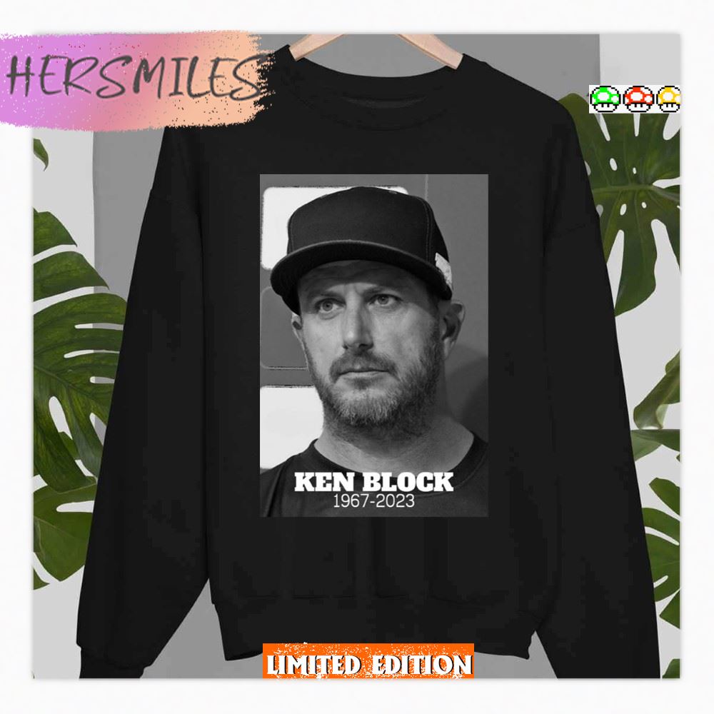 Rip Ken Block 1967 2023 Thank You For The Memories  T-shirt