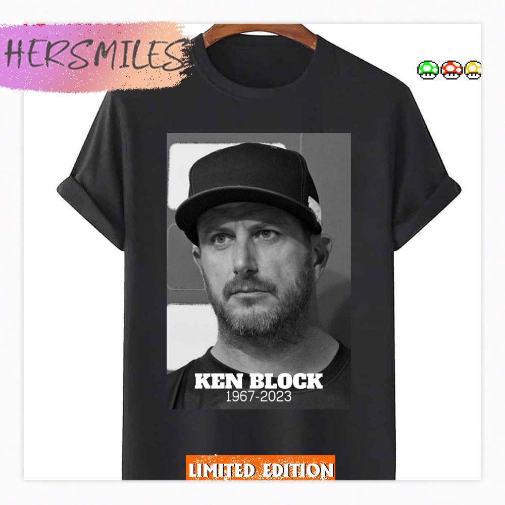 Rip Ken Block 1967 2023 Thank You For The Memories T-shirt Rip Ken Block 1967 2023 Thank You For The Memories T-shirt