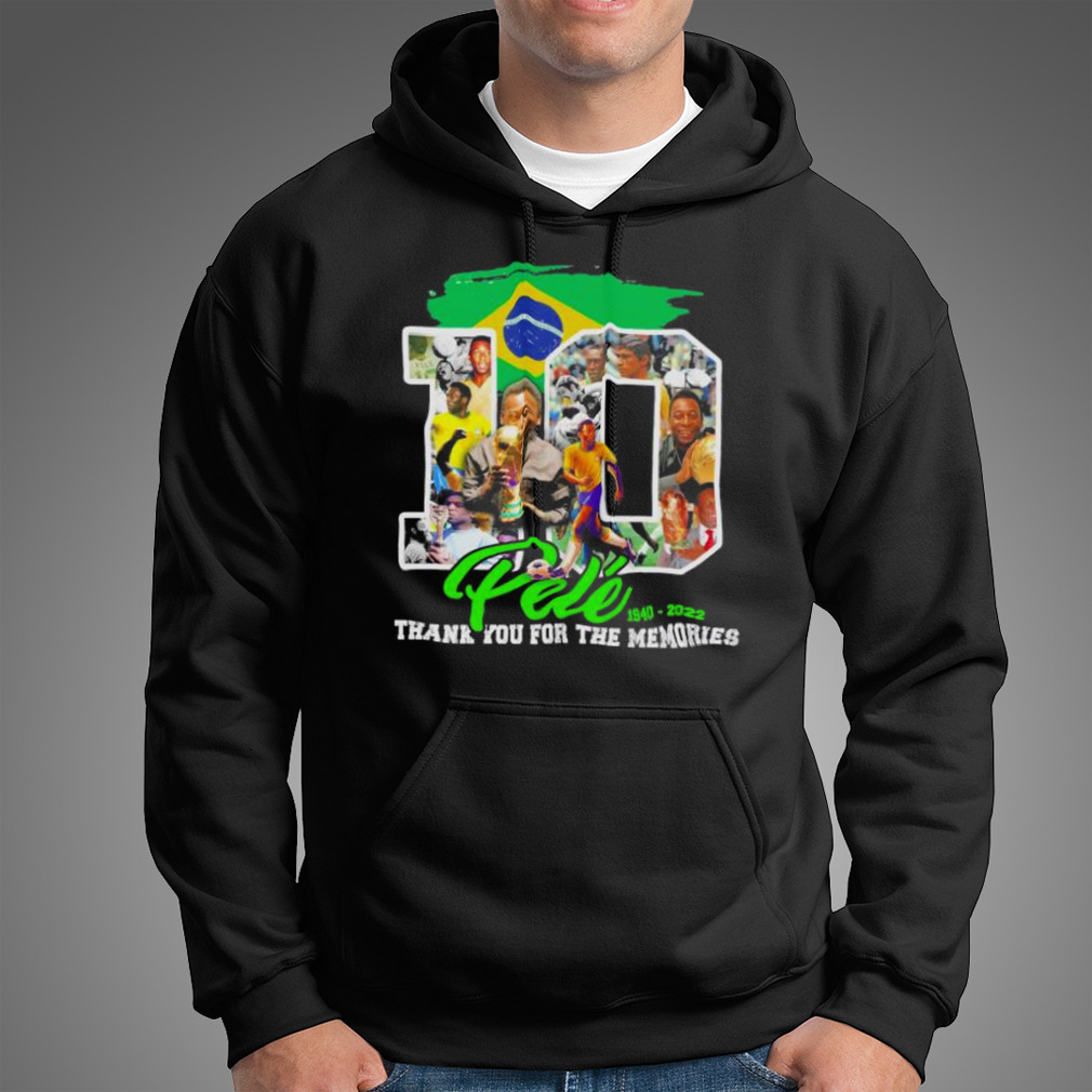Rip Pele 1940 2022 Thank You For The Memories Shirt