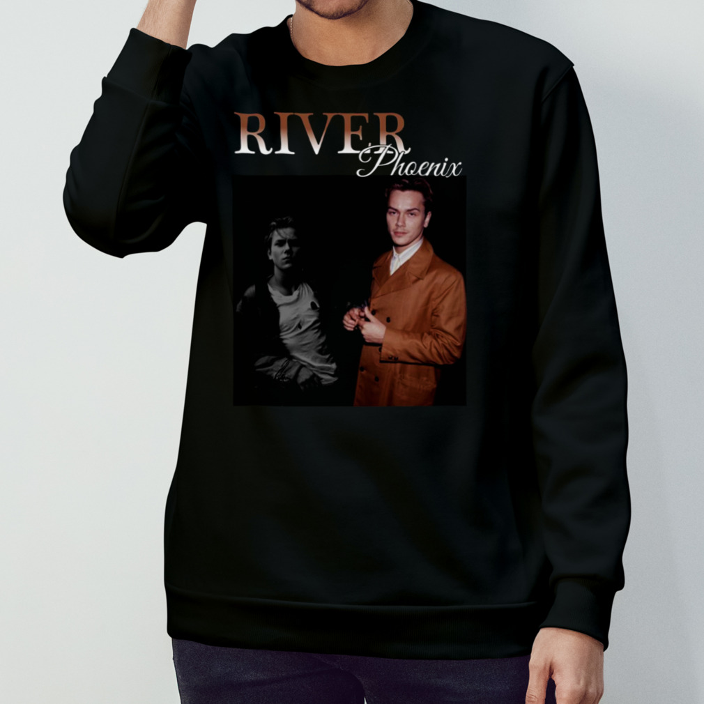 River Phoenix Actor Retro Homepage Shirt River Phoenix Actor Retro Homepage Shirt