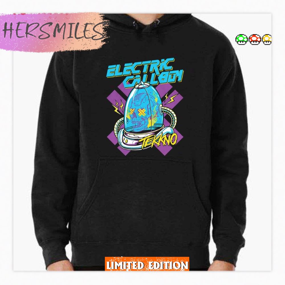Robot Skul Ec Tekkno Electric Callboy T-shirt