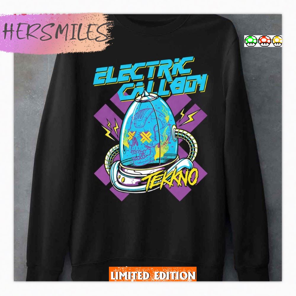 Robot Skul Ec Tekkno Electric Callboy T-shirt Robot Skul Ec Tekkno Electric Callboy T-shirt