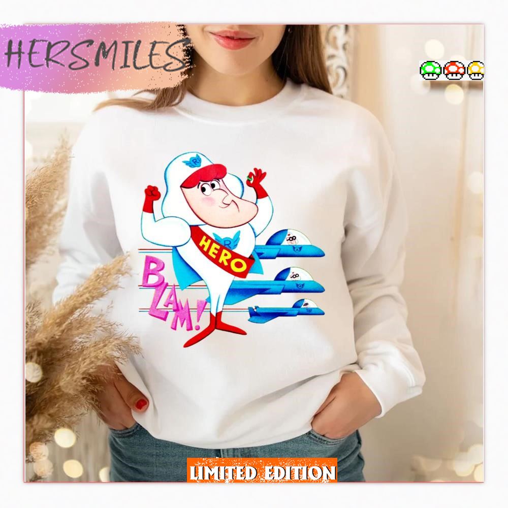Roger Ramjet And American Eagle Squad 10  T-shirt