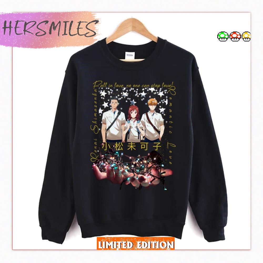 Romantic Love Romantic Killer Anime Renai Shimasenka  T-shirt