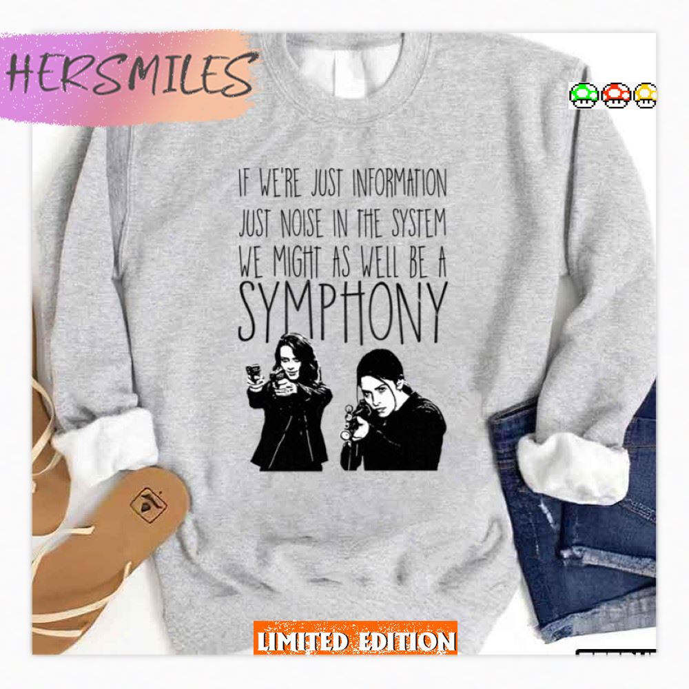 Root And Shaw Symphony Person Of Interest  T-shirt