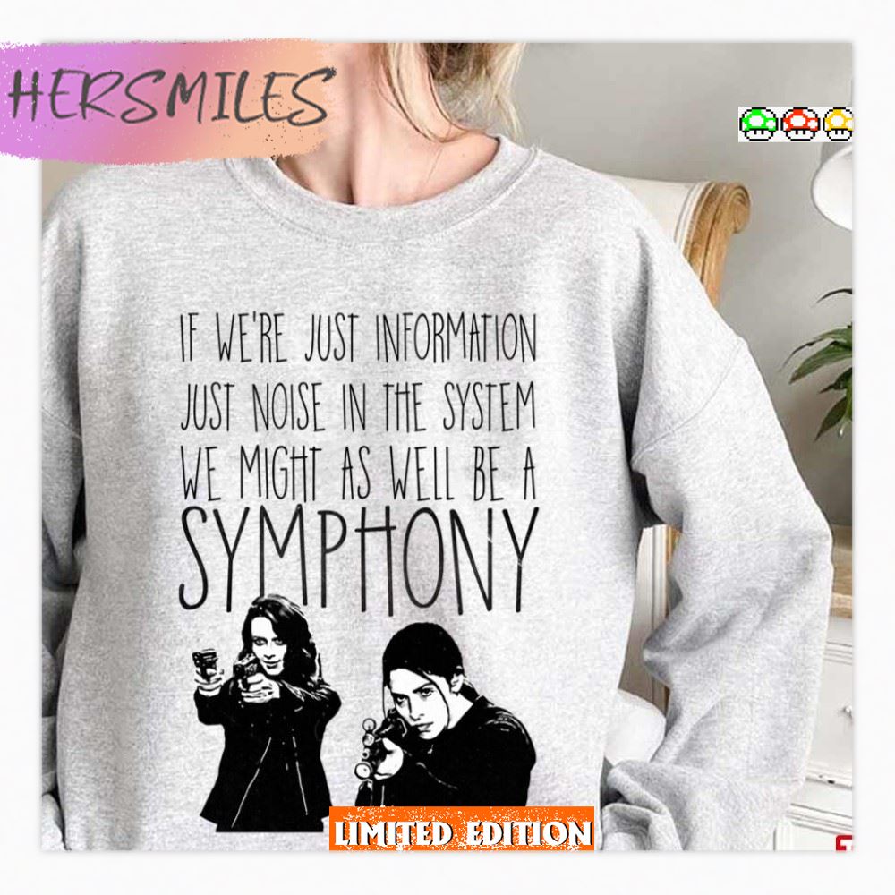 Root And Shaw Symphony Person Of Interest  T-shirt