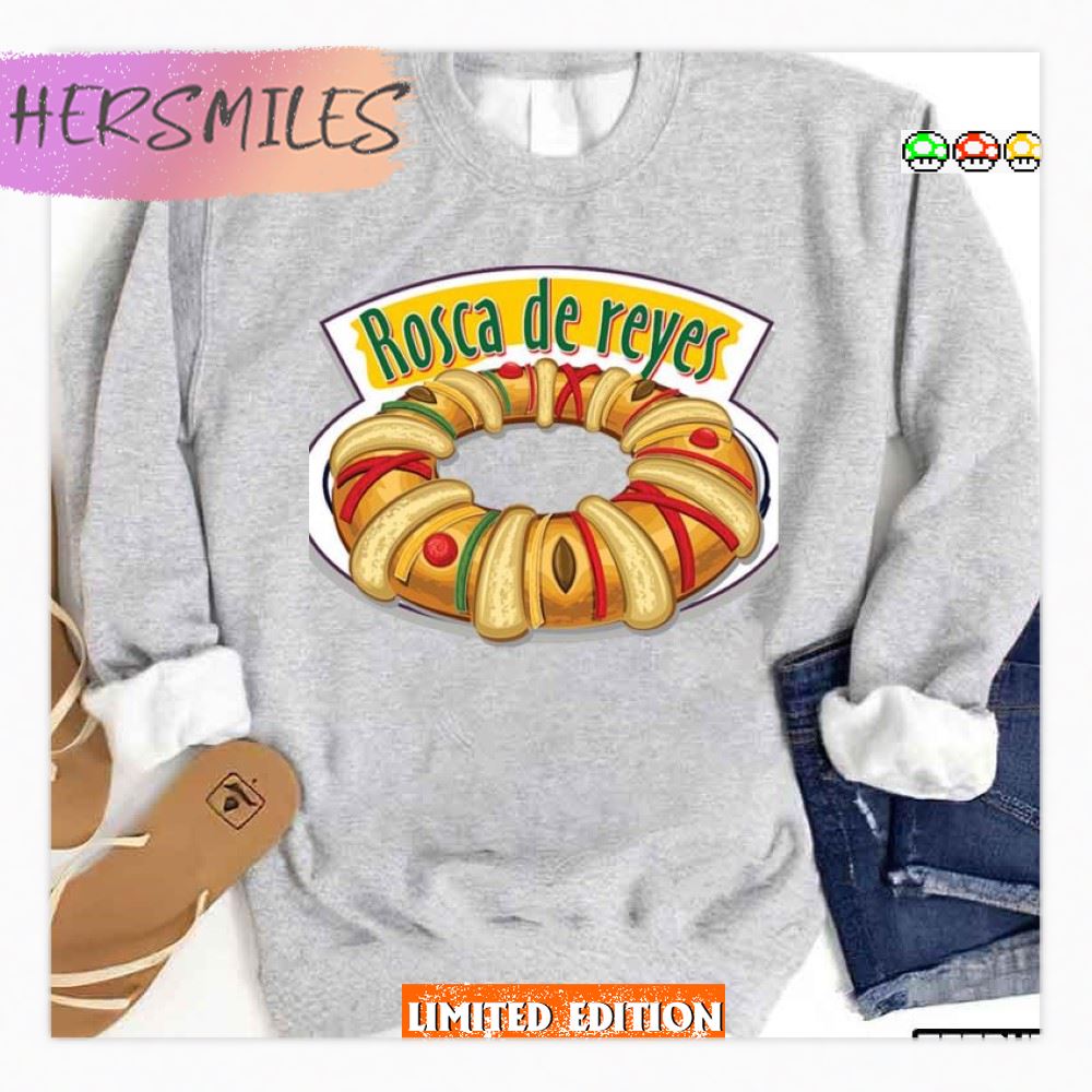 Rosca De Reyes Dishes  T-shirt