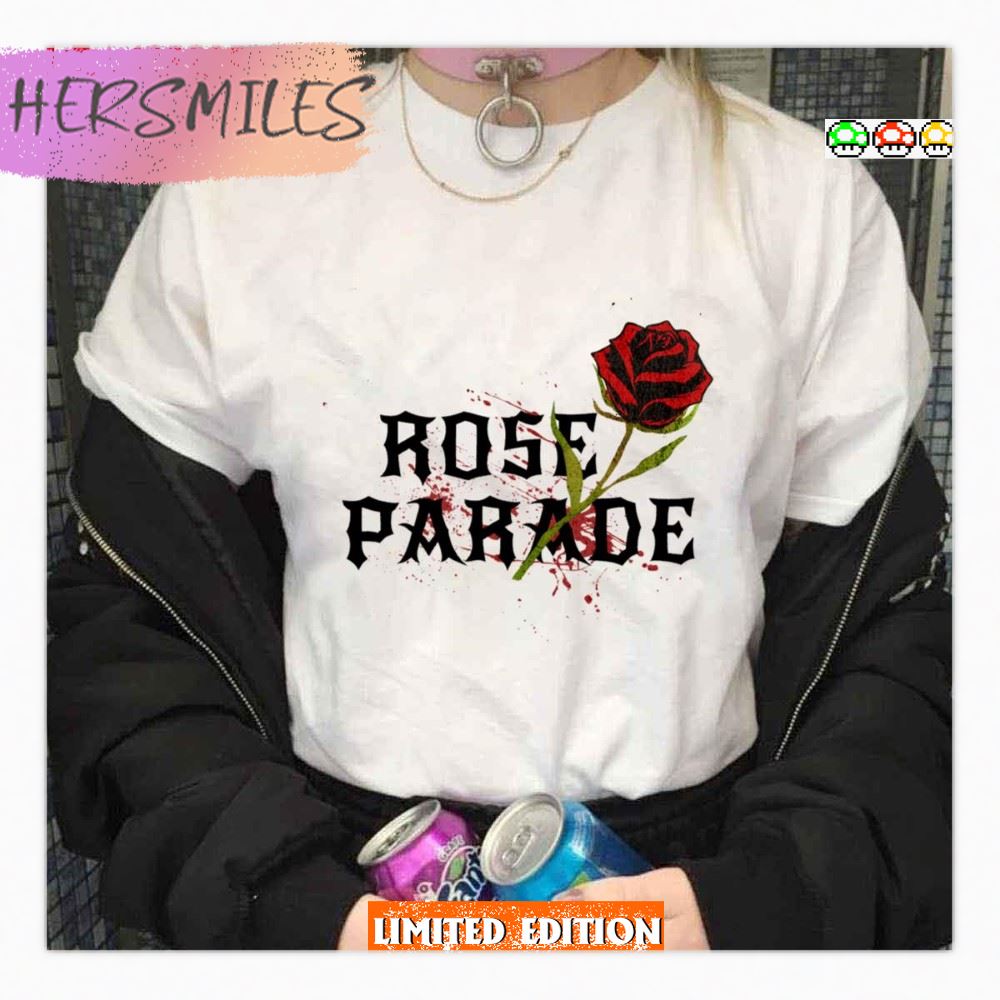 Rose Parade Beautiful Flowers From Book T-shirt