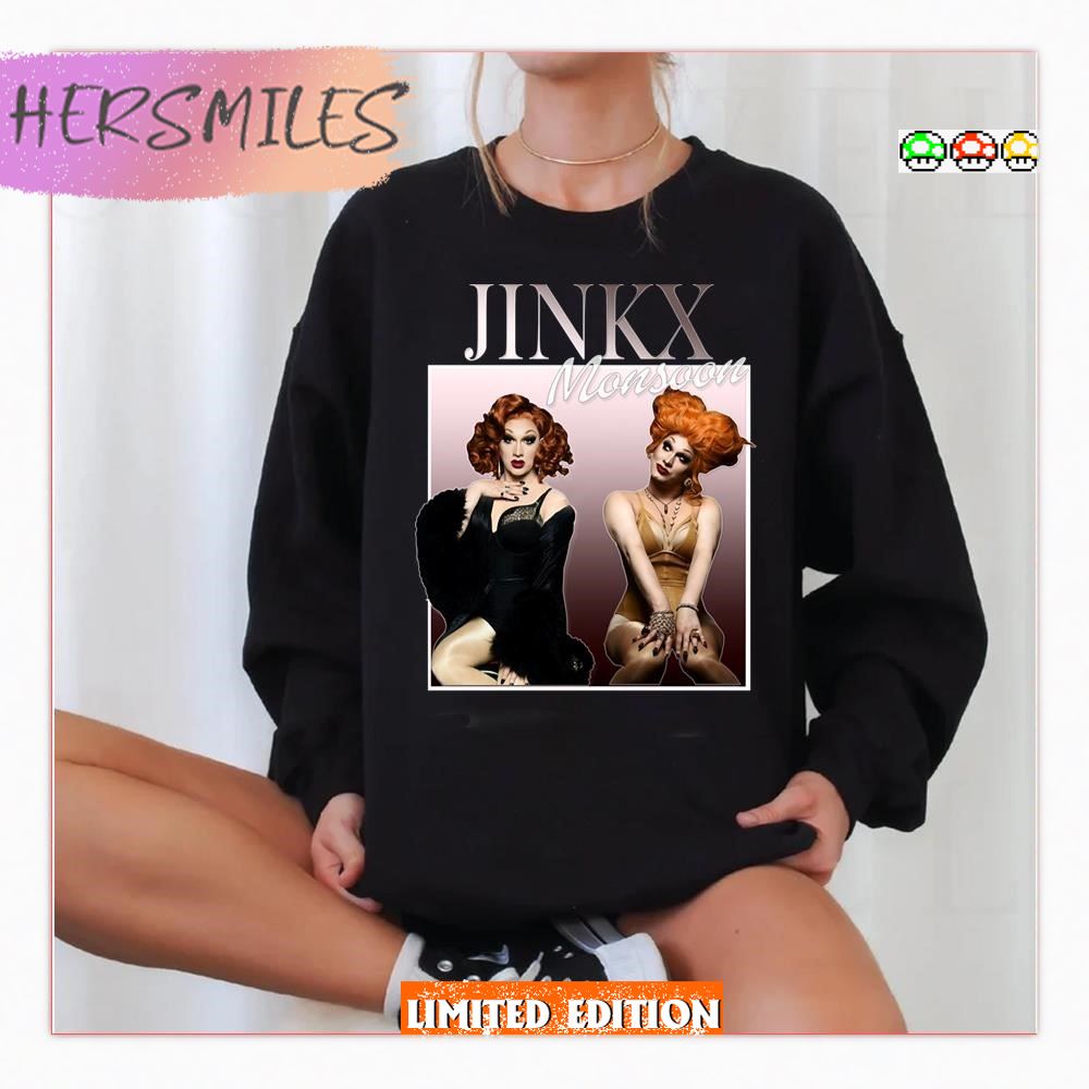 Rupaul’s Drag Race 90’s Throwback Tee Jinkx Monsoon  T-shirt