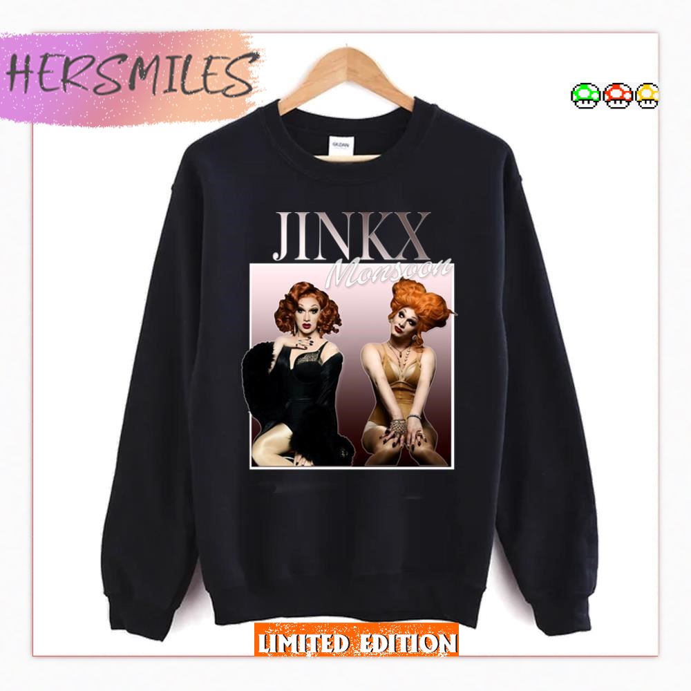 Rupaul’s Drag Race 90’s Throwback Tee Jinkx Monsoon  T-shirt