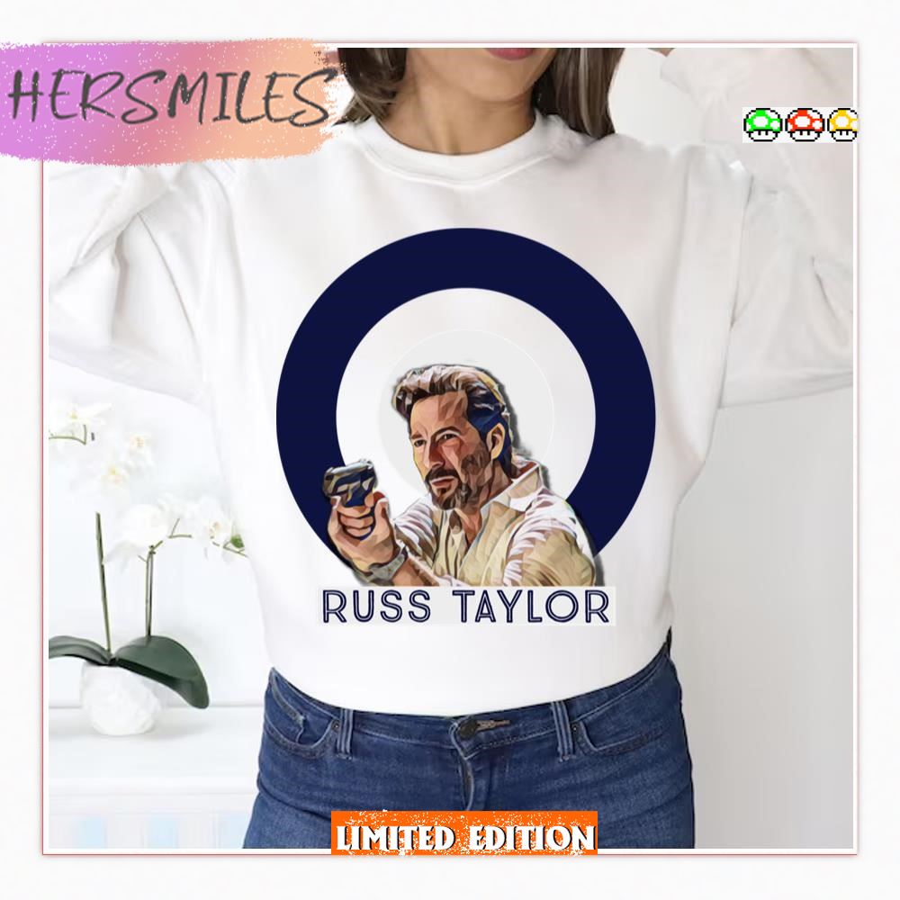 Russ Taylor Circle Macgyver  T-shirt