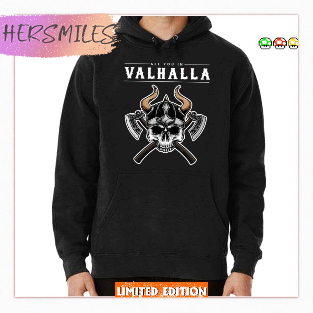 See You In Valhalla Vikings Nordic T-shirt