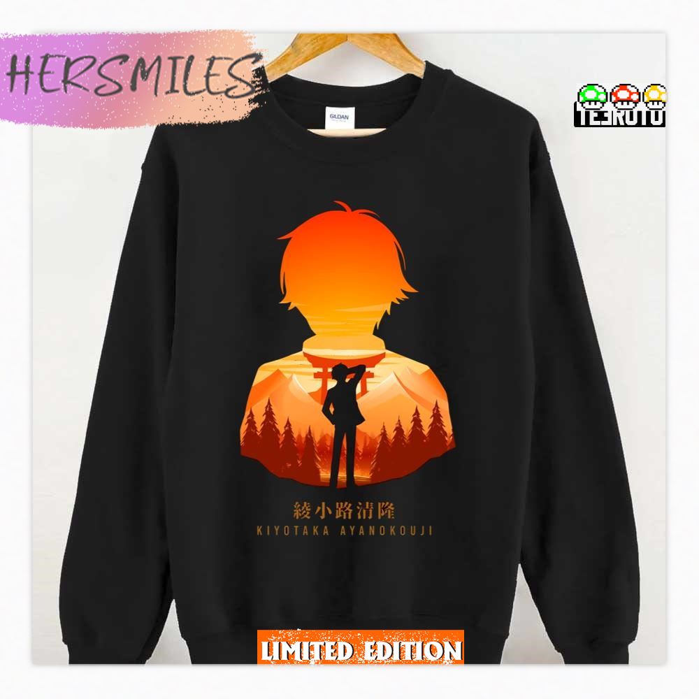 Silhouette Art Kiyotaka Ayanokoji Classroom Of The Elite T-shirt Silhouette Art Kiyotaka Ayanokoji Classroom Of The Elite T-shirt