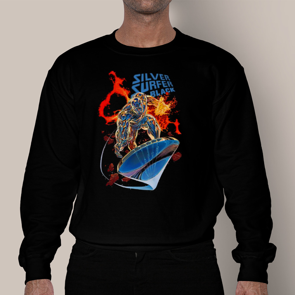 Silver Surfer Black 1 Comic Cover Marvel Shirt Silver Surfer Black 1 Comic Cover Marvel Shirt