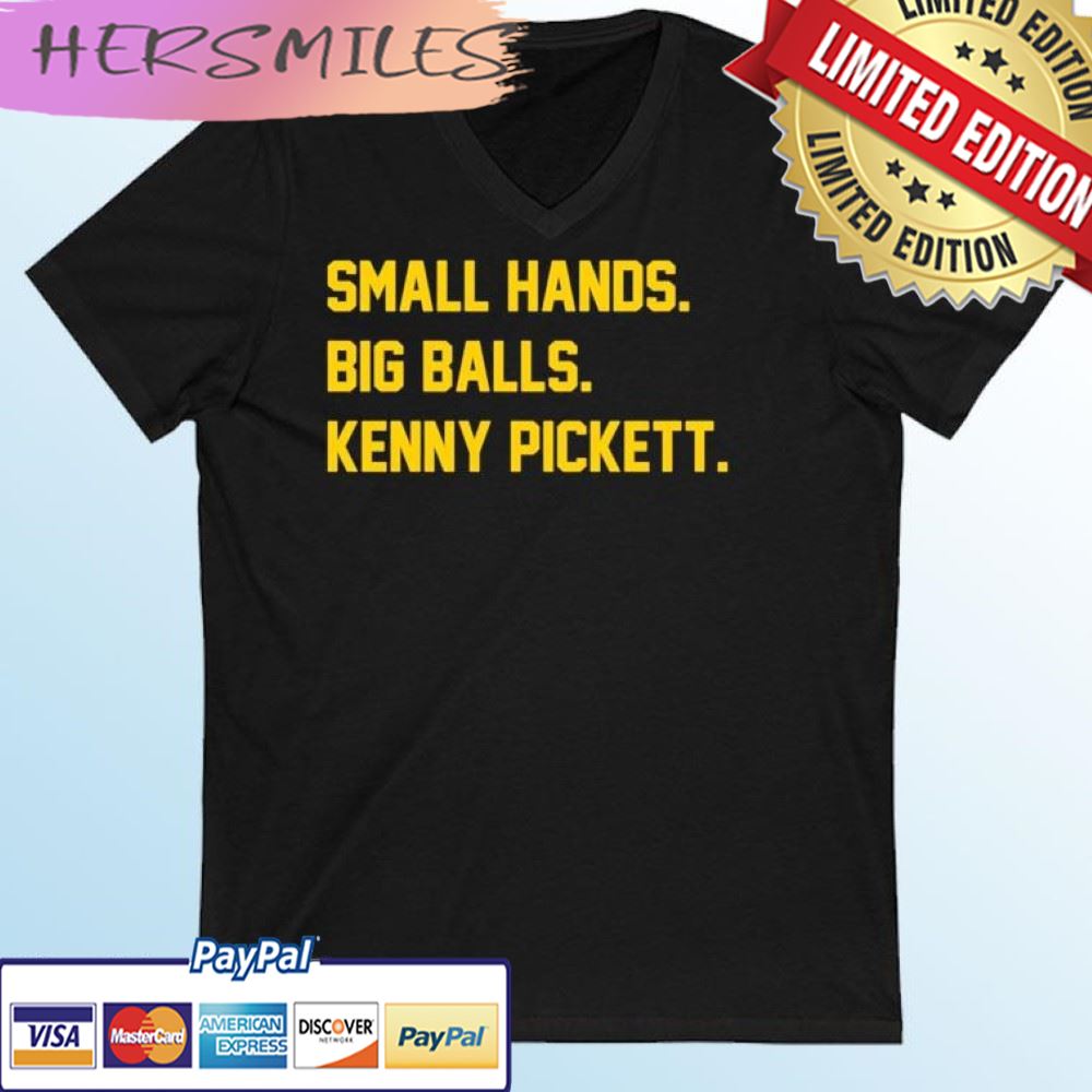 Small Hands Big Balls Kenny Pickett T-shirt