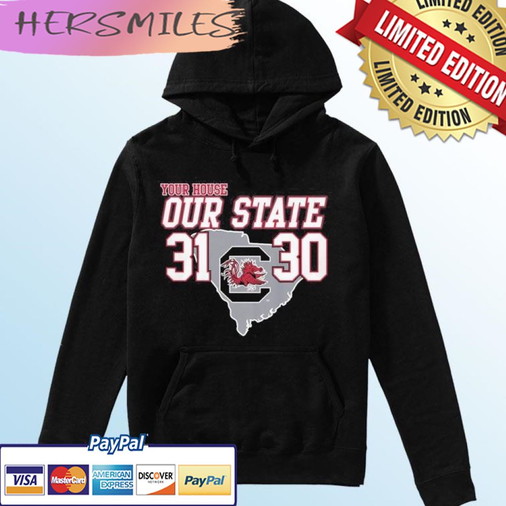 South Carolina Gamecocks Our State 2022 Palmetto Bowl Champions 31-30 T-shirt