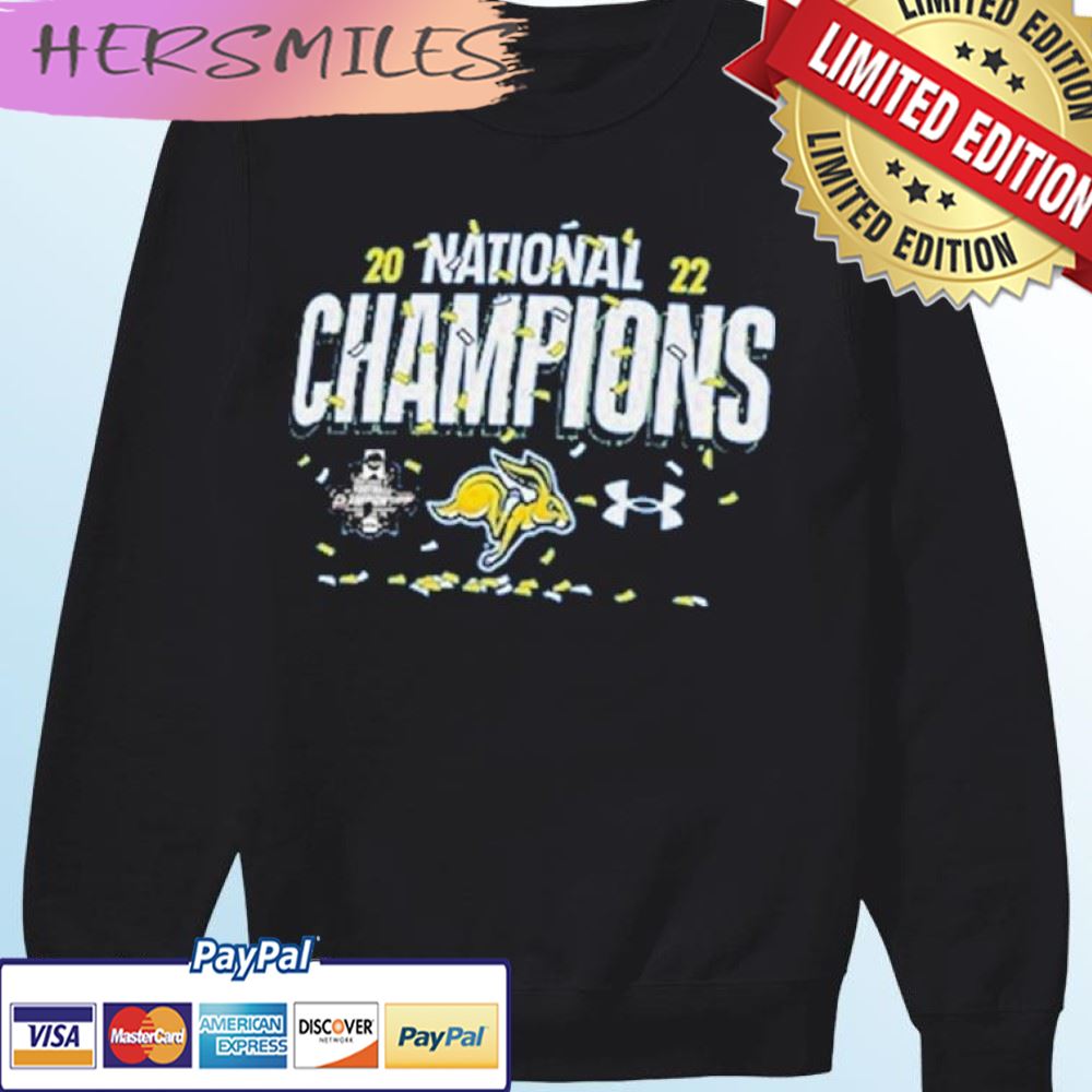 South Dakota State Jackrabbits 2022 FCS Champions T-shirt South Dakota State Jackrabbits 2022 FCS Champions T-shirt