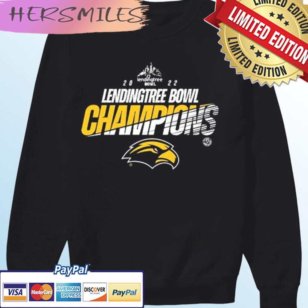Southern Miss 2022 LendingTree Bowl Champions T-shirt Southern Miss 2022 LendingTree Bowl Champions T-shirt
