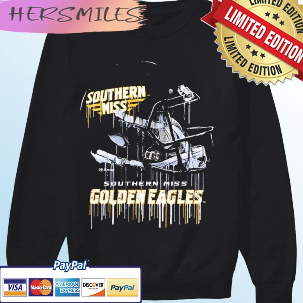Southern Miss Golden Eagles Vintage Helmet Football T-shirt Southern Miss Golden Eagles Vintage Helmet Football T-shirt