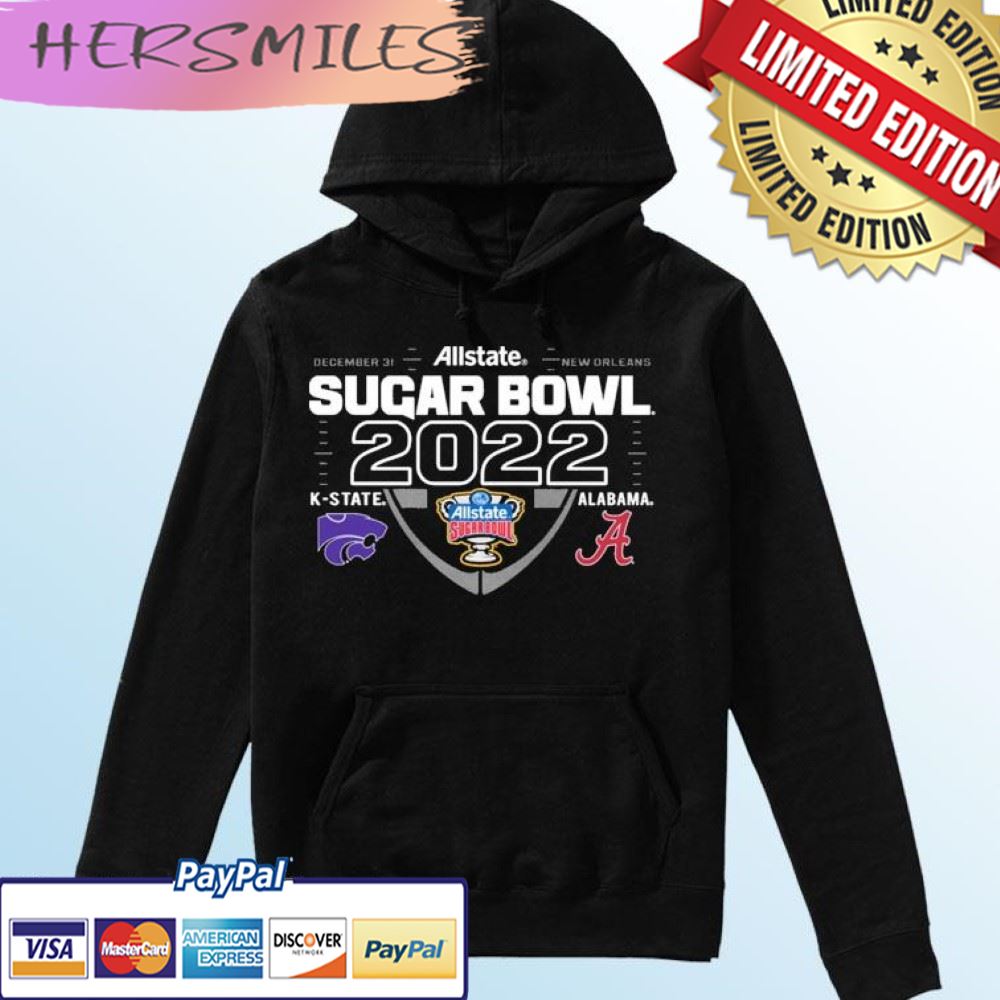 Sugar Bowl 22-23 Matchup K-state vs Roll Tide T-shirt