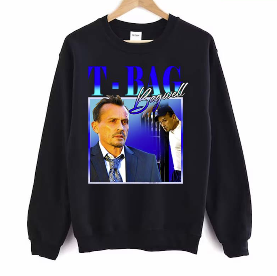 T Bag Bagwell Homage Prison Break Shirt T Bag Bagwell Homage Prison Break Shirt