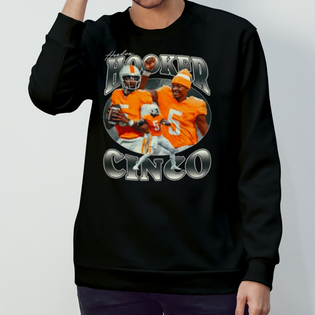 Tennessee Volunteers Hendon Hooker Cinco Shirt Tennessee Volunteers Hendon Hooker Cinco Shirt