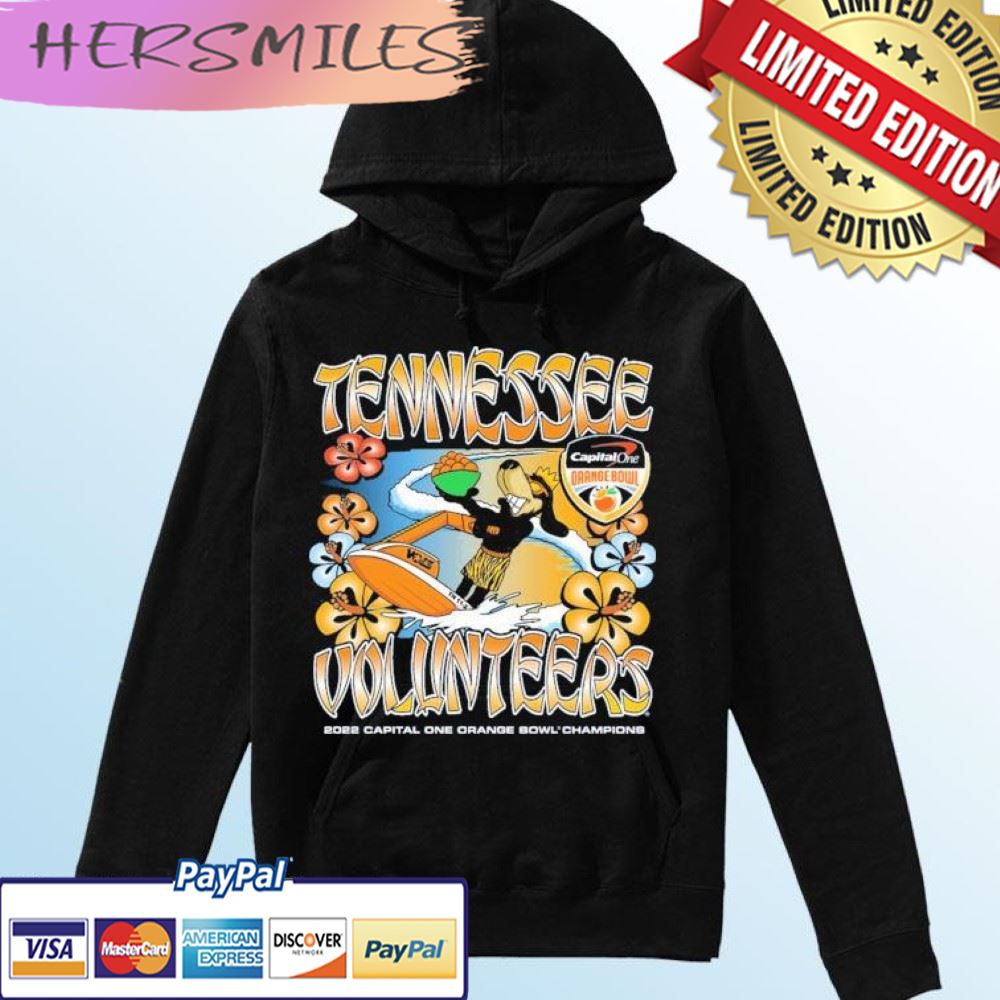 Tennessee Volunteers Smokey Orange Bowl 2022 Champions T-shirt