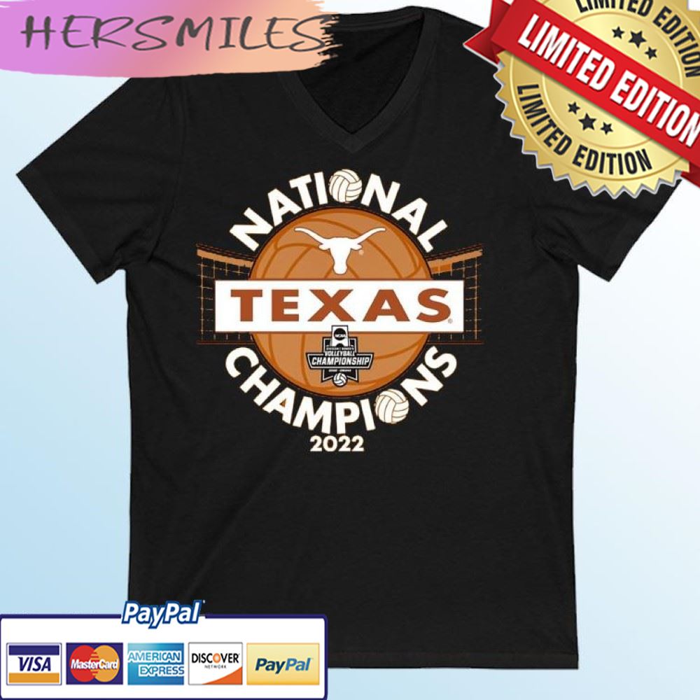Texas Longhorns 2022 National Volleyball Champions T-shirt