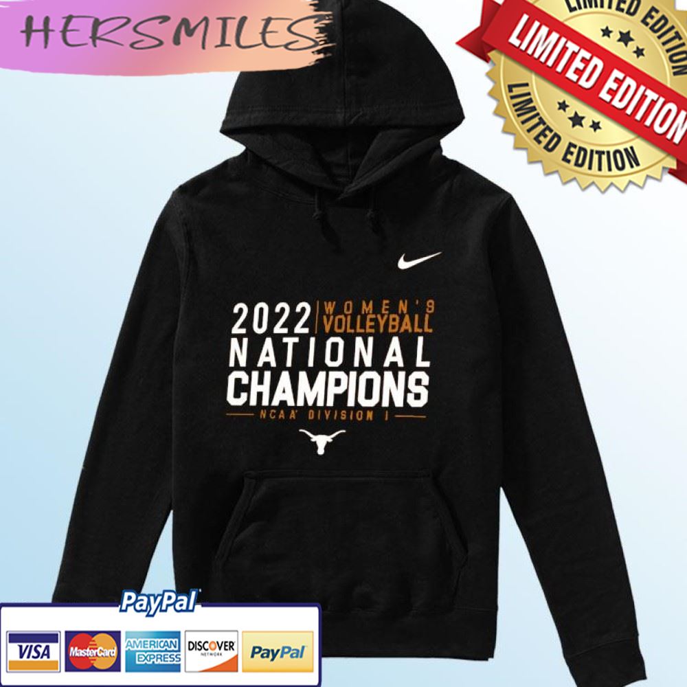 Texas Longhorns Nike 2022 Women’s Volleyball National Champions T-shirt