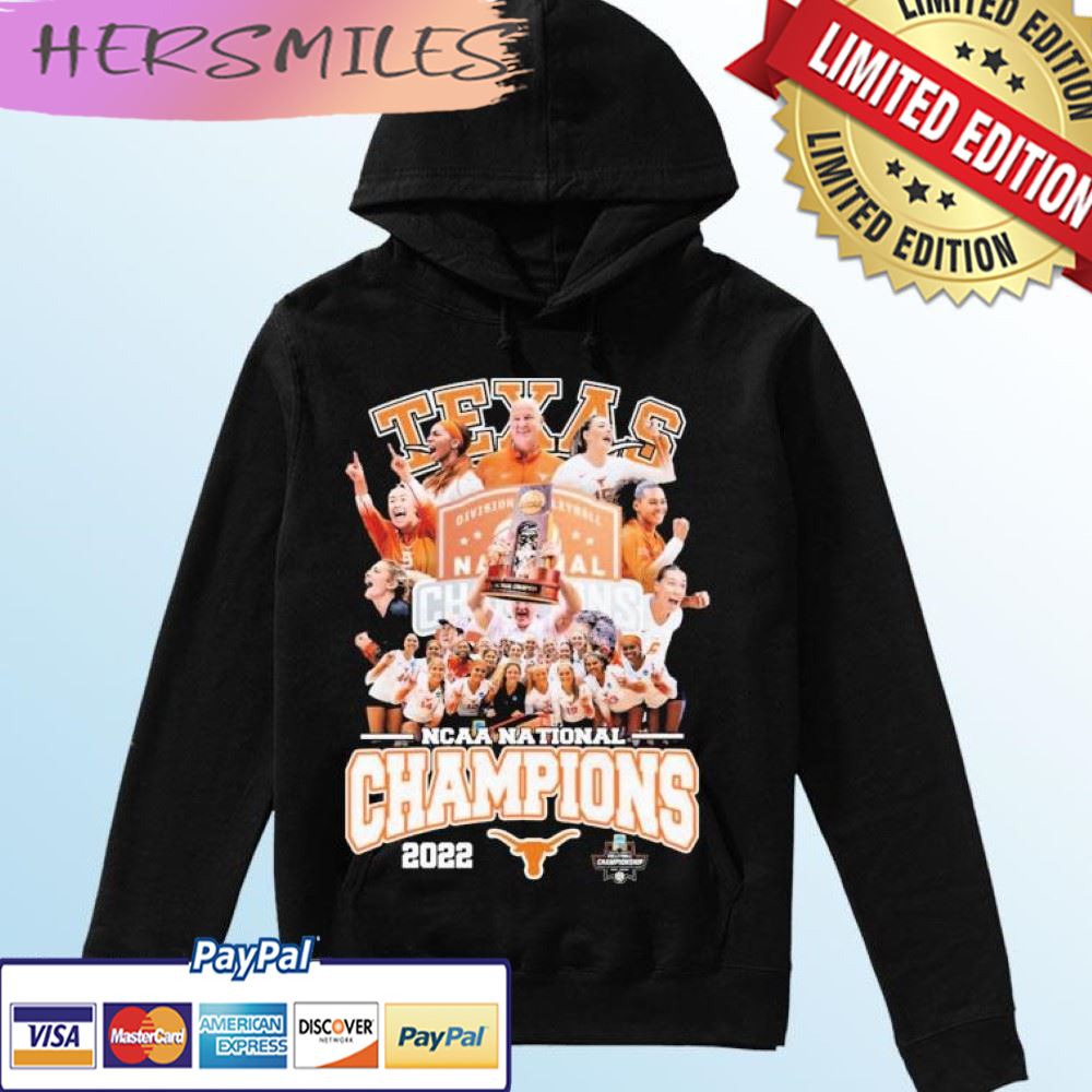 Texas Longhorns Women’s Volleyball Team NCAA National Champions 2022 T-shirt