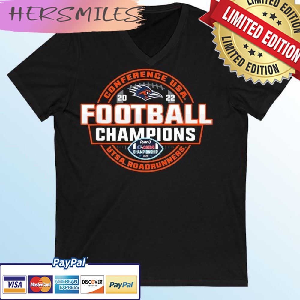 Texas San Antonio Roadrunners C-USA Champ 2022 Locker Room T-shirt